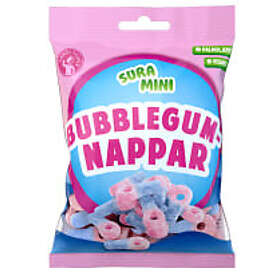 Mini Bubblegum Fångster 70g