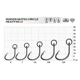 BKK Ringed Mutsu Circle Heavy Ss Enkelkrok Med ögla