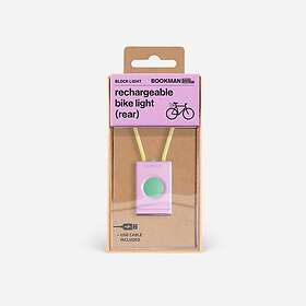 Bookman Block Light Rear Pink Mix