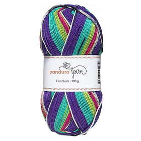 Panduro Garn Fine Sock 100g färgmix