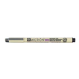 Sakura Pigma Micron 005 Black – svart fineliner 0,2 mm