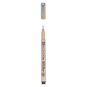 Sakura Pigma Micron 08 Black – svart fineliner 0,5 mm