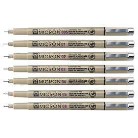 Sakura Pigma Micron 05 svart 0,45 mm