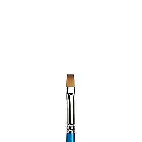 Winsor & Newton Cotman 555 8, syntetisk akvarellpensel med brett flat borst