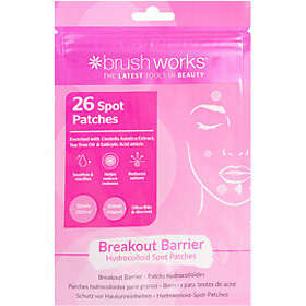 Brushworks Breakout Barrier Hydrocolloid Spot Patches 26 st