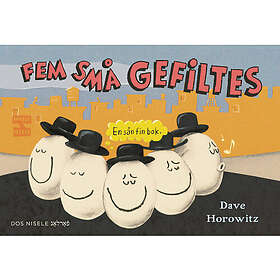 Fem små gefiltes (bok, kartonnage)