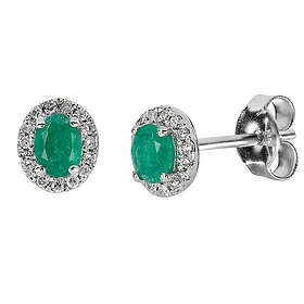 Kohinoor Diamantörhängen med smaragd 143-P7303VSM