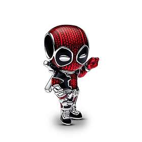 Pandora Marvel x Deadpool Sterling silver Enamel Red berlock 793360C01