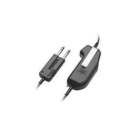 HP POLY SHS 2310-10 PTT Amp PJ-7 with Receiver Gain 10ft Cable TAA