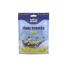 Island of Pets Fish Treats with Peas 200g