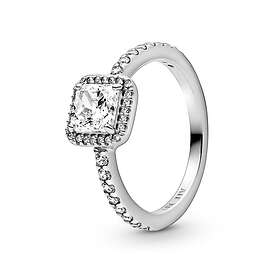Pandora Square Sparkle Halo ring 198863C01-60