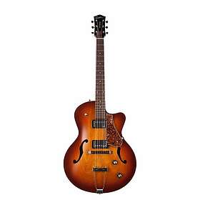 Godin 5th Avenue Cognac Burst Kingpin CW