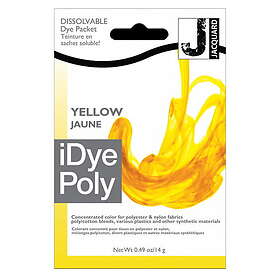 Jacquard iDye Poly textilfärg för syntetmaterial, Yellow 447