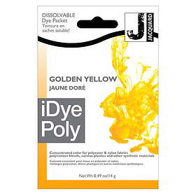 Gold iDye Poly textilfärg för syntetmaterial, Yellow 455