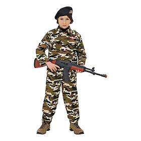 Soldat Kamouflage Barn Maskeraddräkt XX-Large