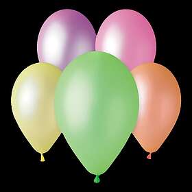 Ballonger Neon Flerfärgade 10-pack