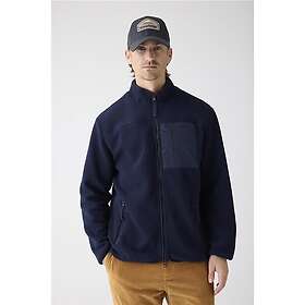 KnowledgeCotton Apparel Everyday Adventure Loose Fit Nordic Light Zip Fleece (Me