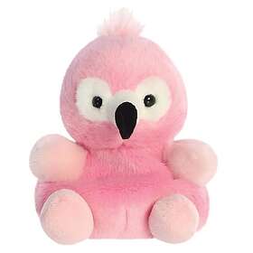 Aurora Palm Pals plyschleksak flamingo, 12 cm