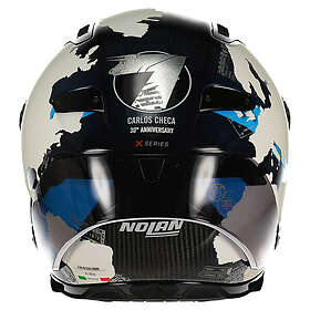 Nolan X-804 Rs Ultra Carbon Carlos Checa 30th Anniversary Special Edition 355 Full Face Helmet