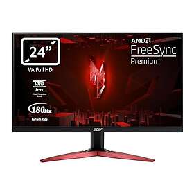 Acer NITRO VG0 Nitro VG240YS3 - 23.8" Full HD (1920x1080), 180Hz, 1ms, ZeroFrame, AMD FreeSync Premium Gaming