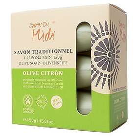 Savon du Midi Tvål Oliv & Citron Eko 150g 3st