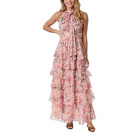 Neo Noir Marli Flower Chiffon Dress