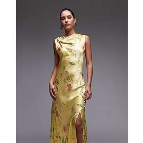 TOPSHOP Drape Neck Maxi Dress