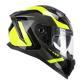 CGM 311R BLAST RACE Svart Fluo gul, XS (53-54cm)