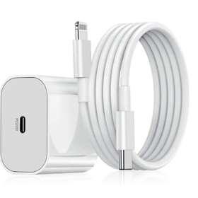 Forcell USB C Reseladdare med Type C kabel 25W QC 4,0 1m