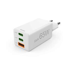 Hama 201996 65W 2xUSB-C 1xUSB-A GaN