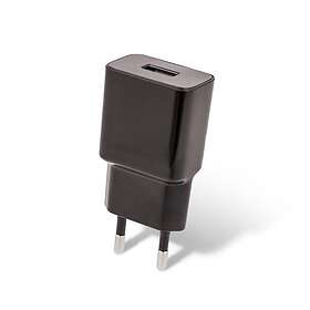 Setty Väggladdare USB 2,4A med USB-C 1m Kabel