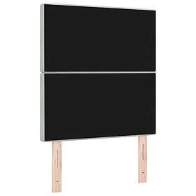 vidaXL Sänggavel Kristallknapp Knappklädd Ljusgrå 80 cm Sammet, Sänggavel Krista