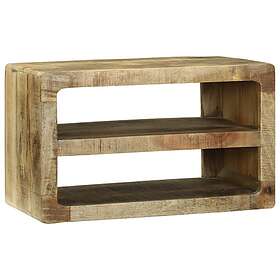 vidaXL TV-bänk 60x32x36 cm Massivt Mangoträ