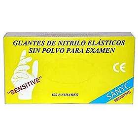 Nitrilo Guante Sensitive T-M 100U