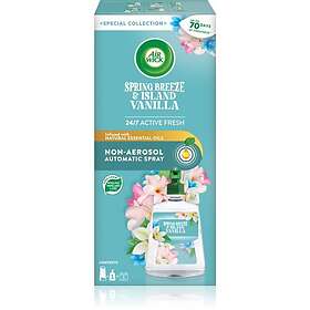Air Wick Active Fresh Spring Breeze & Island Vanilla automatisk luftfräschare 228ml