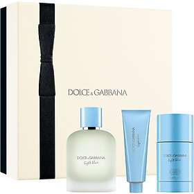 Dolce & Gabbana Light Blue Pour Homme EDT Duo Gift Set NEW Presentförpackning fö
