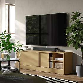 IKEA TONSTAD tv-bänk, ekfaner, 178x37x55 cm, cm 178x37x55 cm