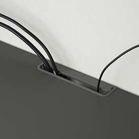 IKEA BESTÅ tv-bänk, mörkgrå, 180x40x38 cm, cm 180x40x38 cm