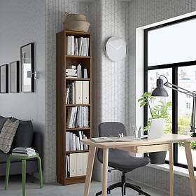 IKEA BILLY bokhylla, brun valnötsmönstrad, 40x28x202 cm, cm 40x28x202 cm