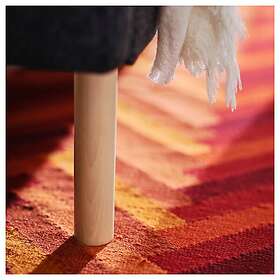 IKEA LILLEHEM 1-sitsmodul, gunnared mörkgrå/trä, mörkgrå/trä Djup: 72 cm