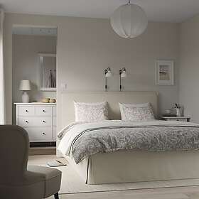 IKEA TÄRNKULLEN klädd sängram, vissle beige, 160x200 cm, sängram, cm, sängstomme 160x200 cm