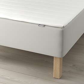 IKEA SNARUM resårbotten med bäddmadrass, medium fast beige/nopakte vit, 80x200 cm, cm 80x200 cm