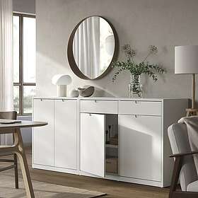 IKEA TONSTAD förvaringskombination, off-white, 201x47x91 cm, cm 201x47x91 cm