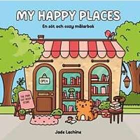 My happy places : En söt och cozy målarbok