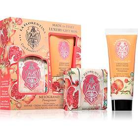 La Florentina Pomegranate Soap and Hand Cream Presentförpackning 2 st.