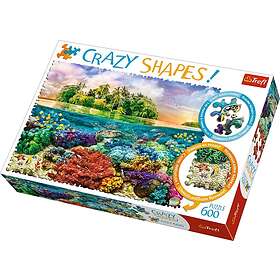 Trefl : Crazy Shapes! Tropical Island (600)
