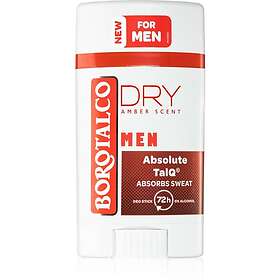 Borotalco MEN Dry Deodorantstift 72 tim för män Amber Scent 40ml