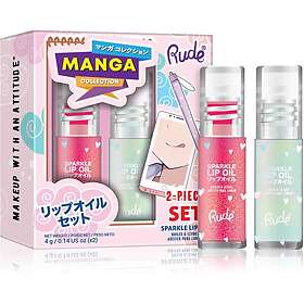 Rude Cosmetics Manga Collection Läpp-set Watermelon And Mint Duo 2x2 g