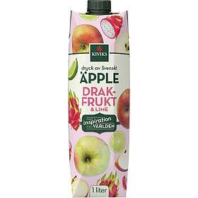 Kiviks Äpple Drakfrukt Lime Fruktdryck 1L