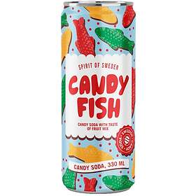 Spirit of Sweden Candy Fish Läsk Burk 33cl